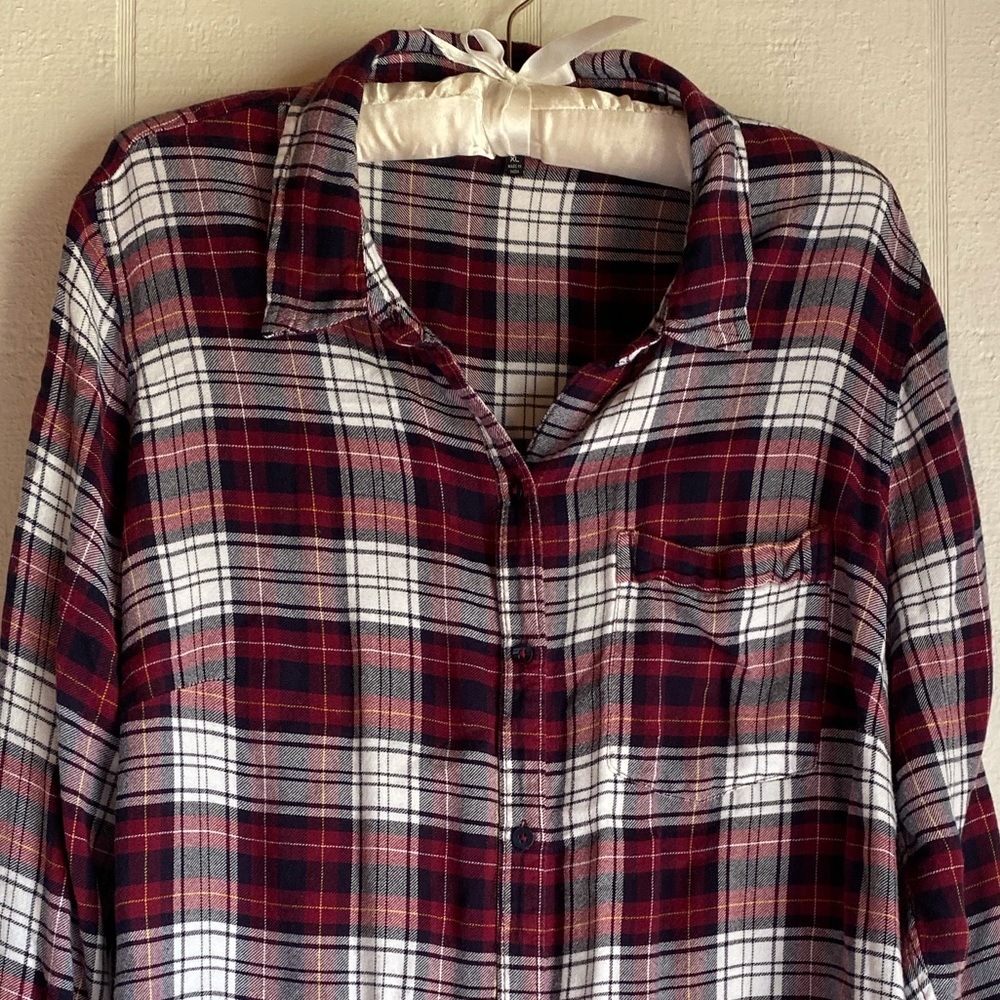 Lucky Plaid Button Up